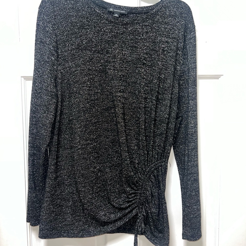 INC international concepts. XXL. Black shinny blouse. Great conditio